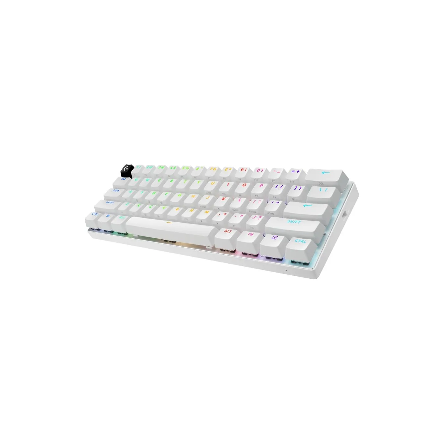 Logitech G PRO X 60 LIGHTSPEED Wireless Gaming Keyboard (Tactile) - WHITE - US INT'L - 2.4GHZ/BT - EMEA28-935 - TACTILE SWITCH