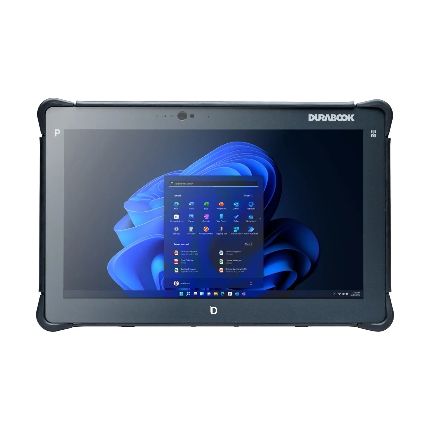Durabook | Rugged Tablet | R11 | 11.6 " | Black | 1920 x 1080 pixels | Intel Core | i5-1235U | 16 GB | 256 GB | 4G | Wi-Fi | Fro