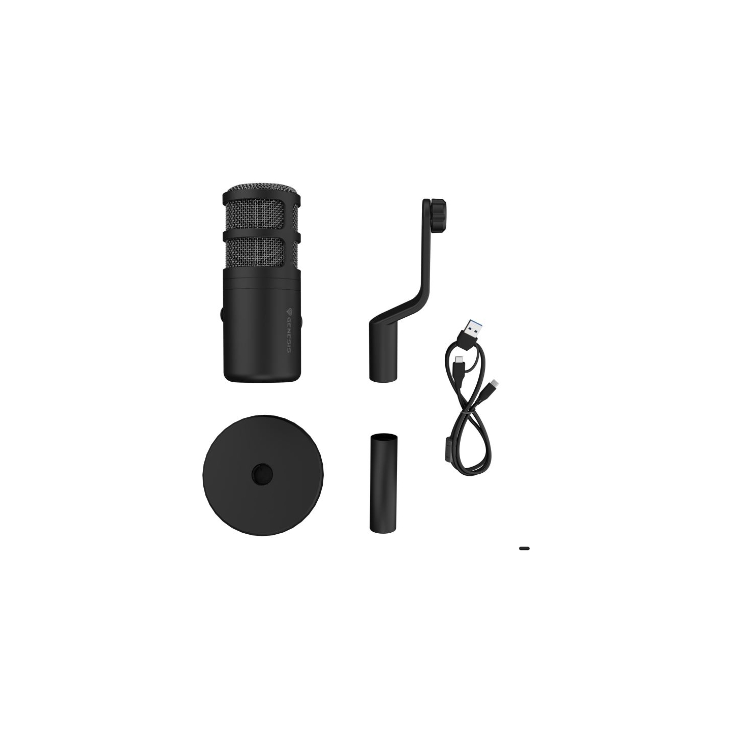 Genesis | Dynamic Microphone | Radium 350D | Black