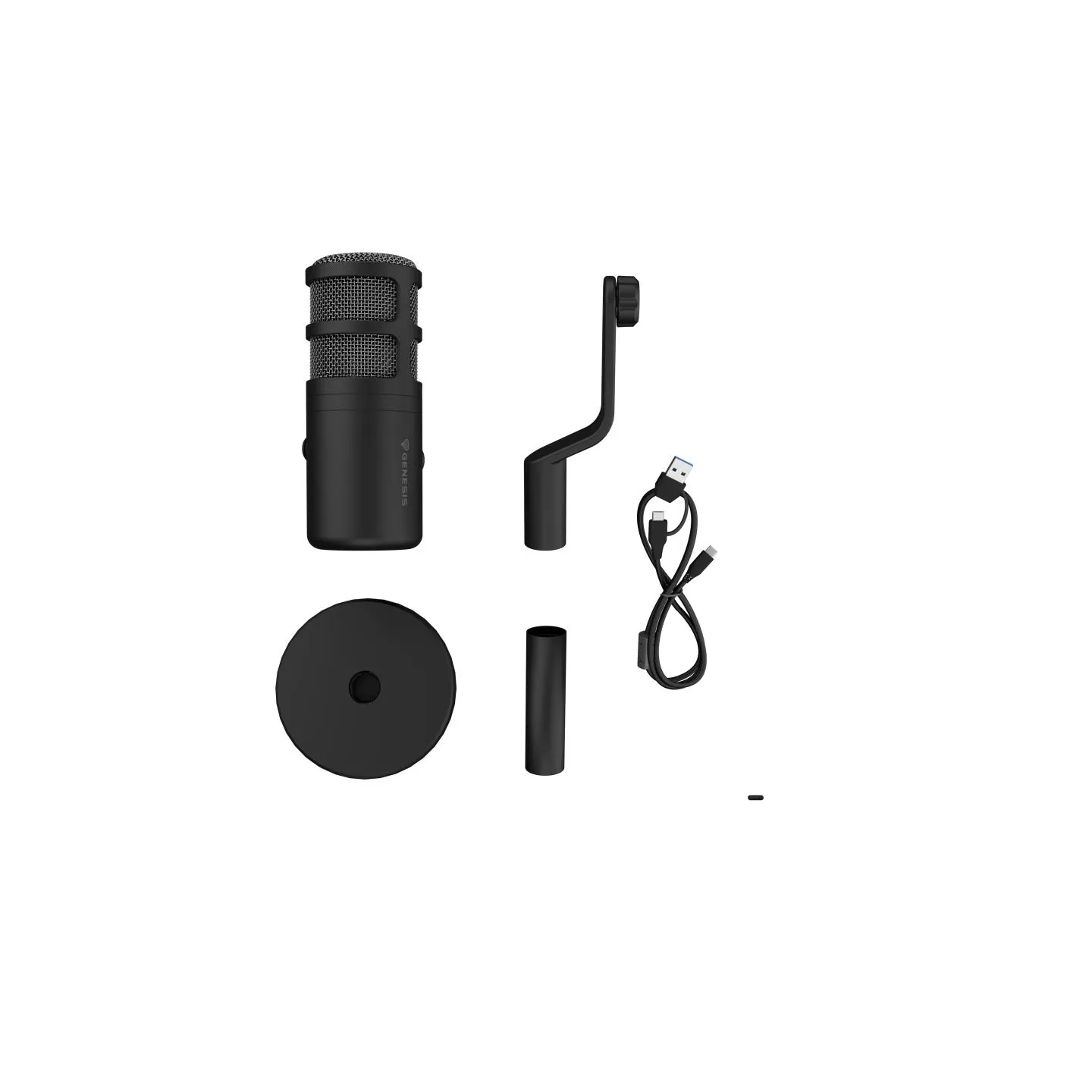 Genesis | Dynamic Microphone | Radium 350D | Black