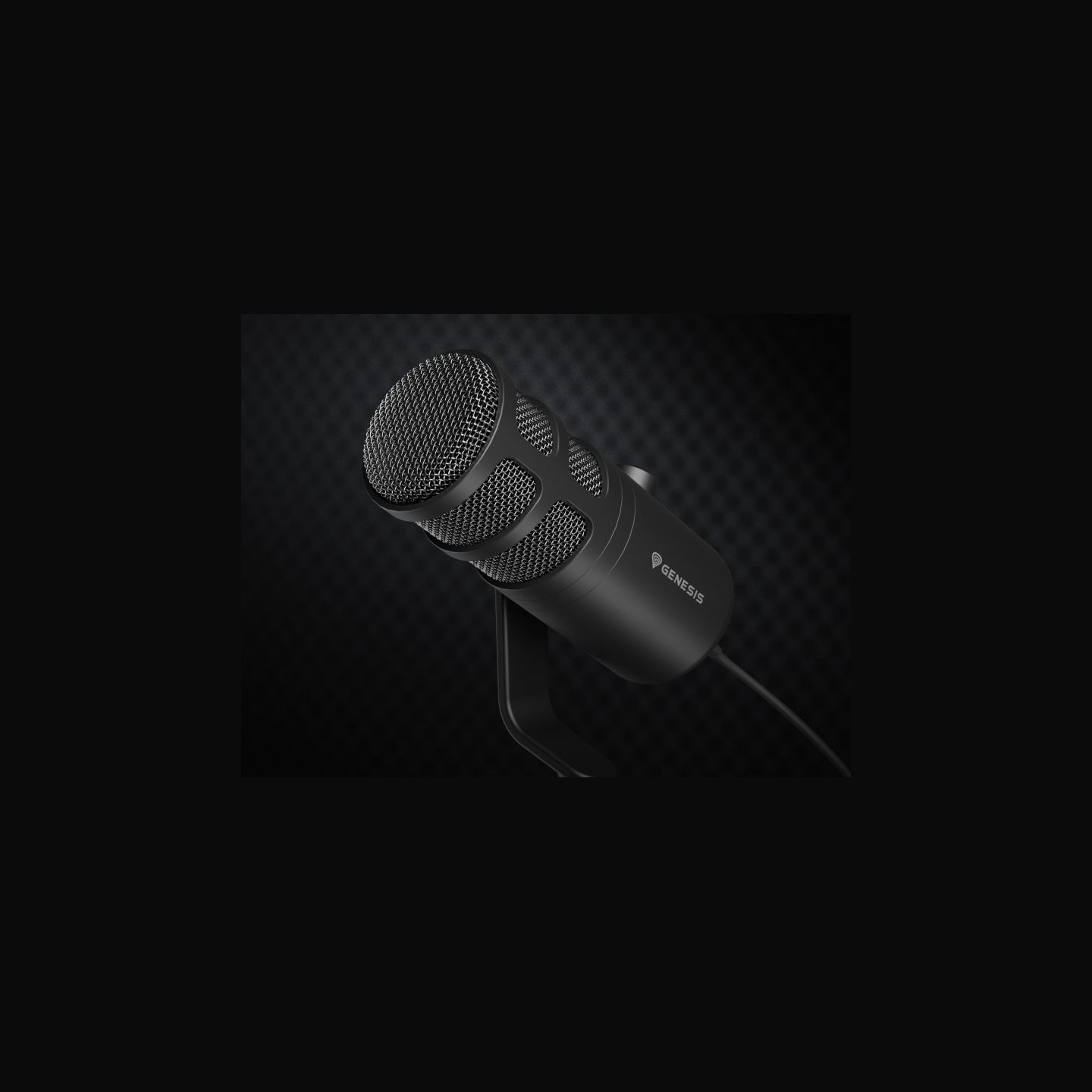 Genesis | Dynamic Microphone | Radium 350D | Black