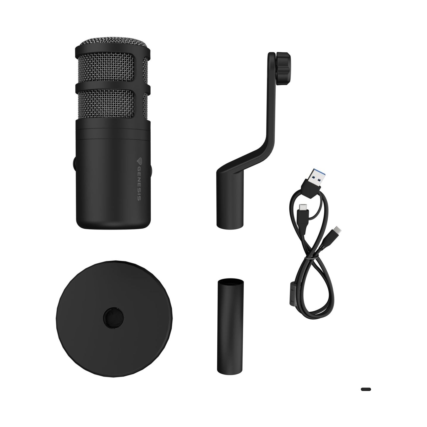 Genesis | Dynamic Microphone | Radium 350D | Black
