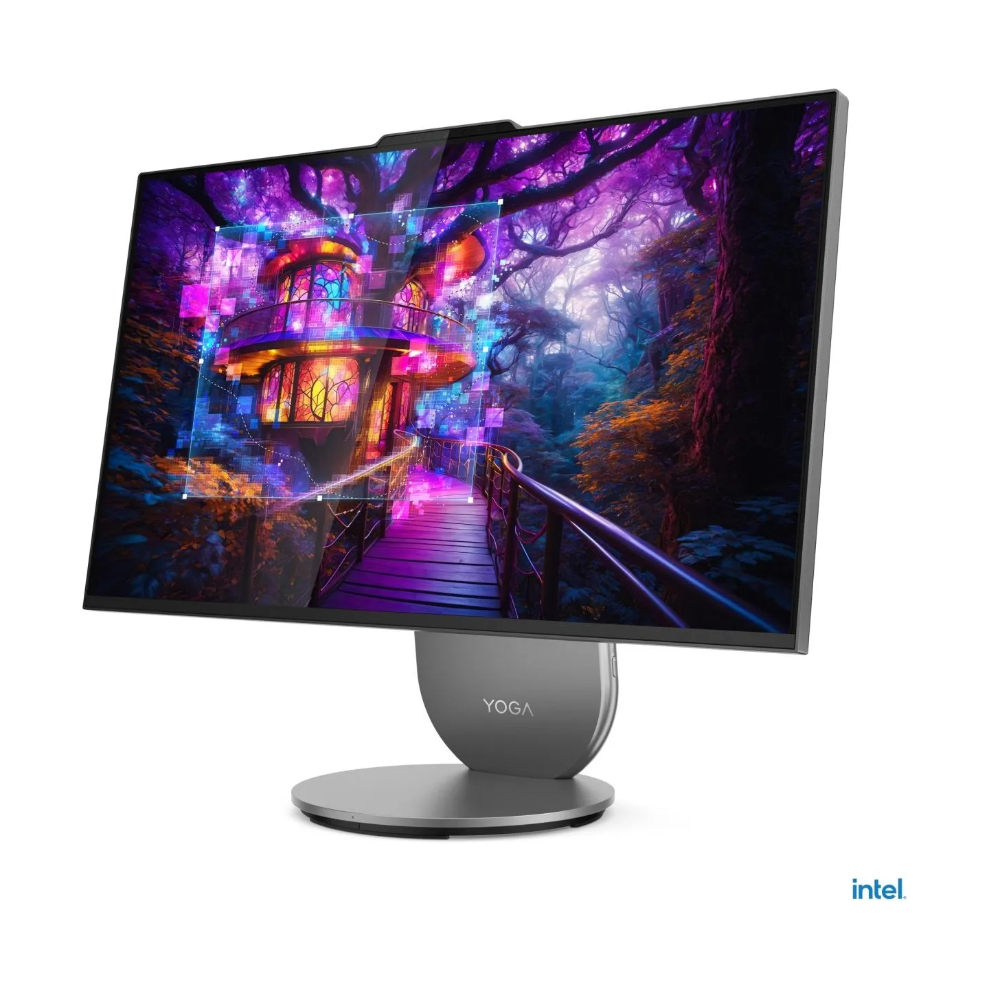 Lenovo YOGA AIO ULTRA 7 255H/27" QHD (2560X1440) IPS 400NITS, 99% SRGB, 4 SIDE LIKE, 120HZ/16GB/1TB SSD/INTEL ARC 140T/JBL SPEAK