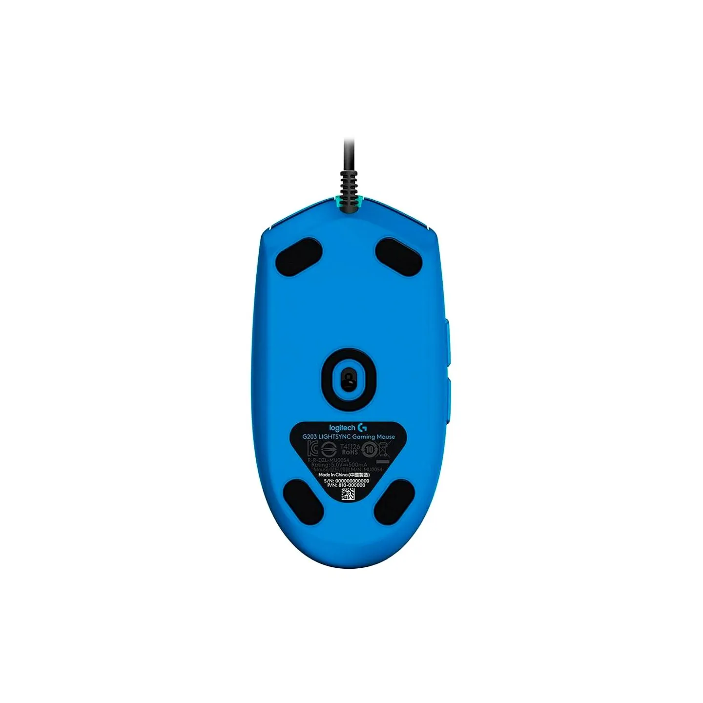 Logitech G102 LIGHTSYNC Corded Gaming Mouse - BLUE - USB - EER
