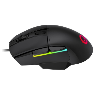 Lorgar Jetter 357, gaming mouse, Optical Gaming Mouse with 6 programmable buttons, Pixart ATG4090 sensor, DPI can be up to 8000,