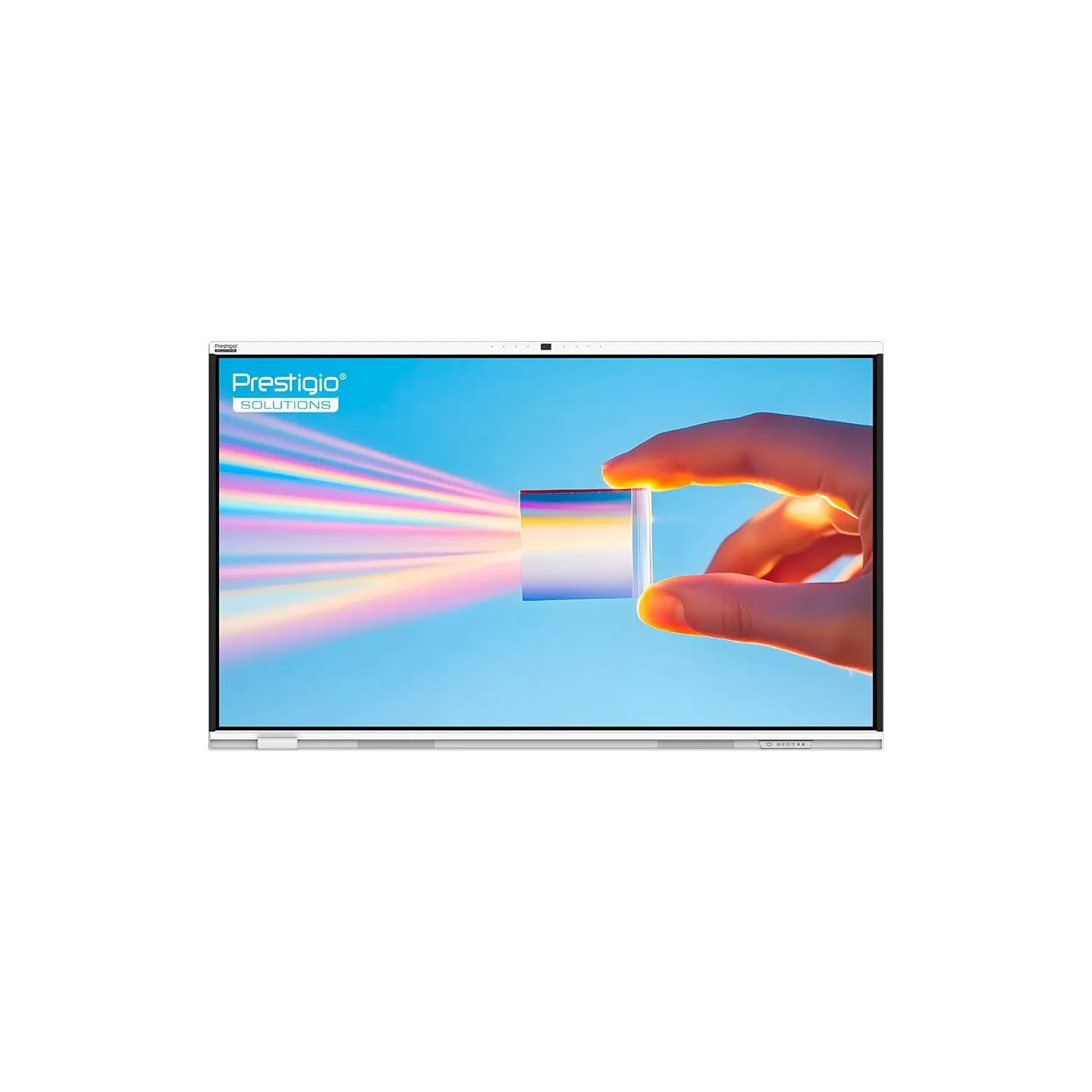 Prestigio SOLUTIONS Multiboard 75'' Prism, Android 14, Google EDLA, AI Camera, 8/128GB, 50TP