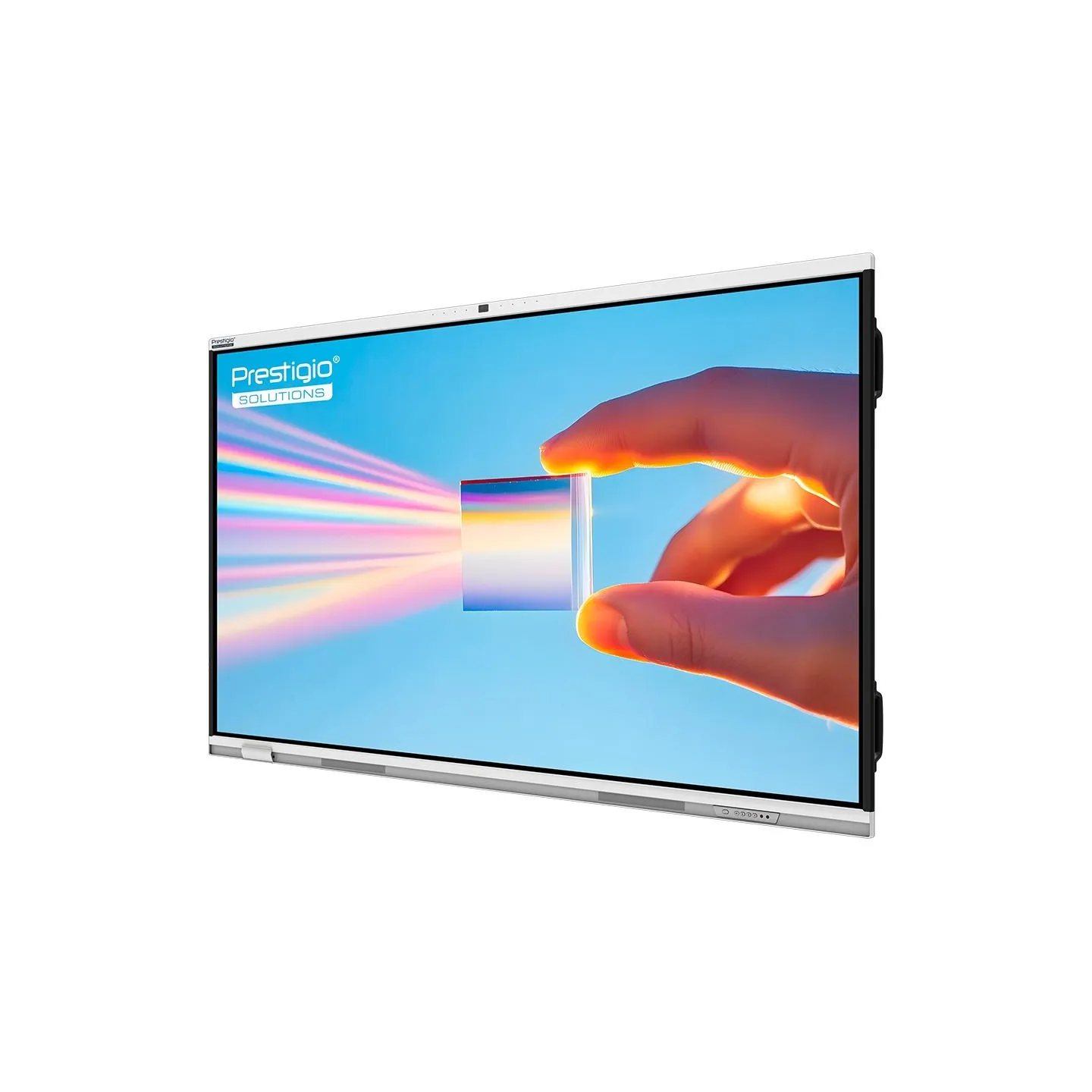 Prestigio SOLUTIONS Multiboard 75'' Prism, Android 14, Google EDLA, AI Camera, 8/128GB, 50TP