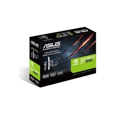 Asus | NVIDIA | 2 GB | GeForce GT 1030 | GDDR5 | HDMI ports quantity 1 | PCI Express 3.0 | Memory clock speed 6008 MHz | Process