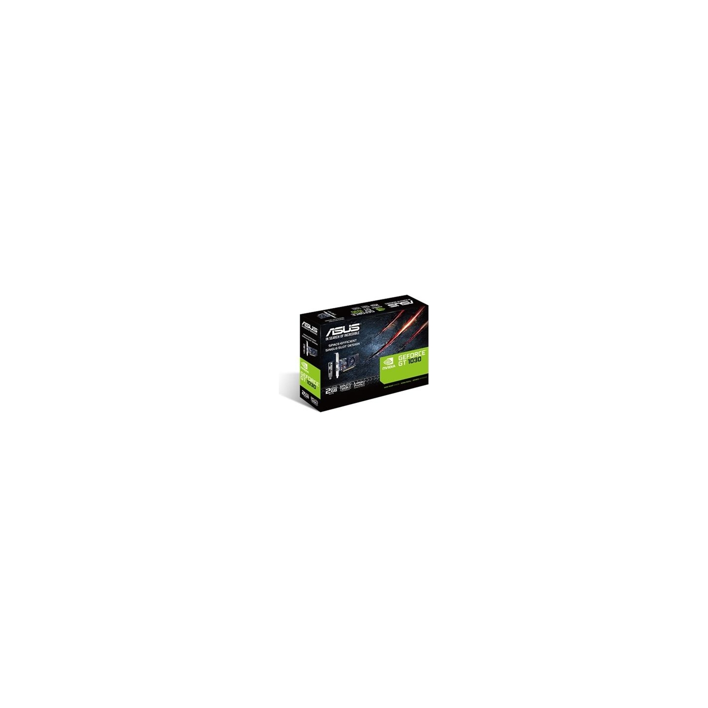 Asus | NVIDIA | 2 GB | GeForce GT 1030 | GDDR5 | HDMI ports quantity 1 | PCI Express 3.0 | Memory clock speed 6008 MHz | Process