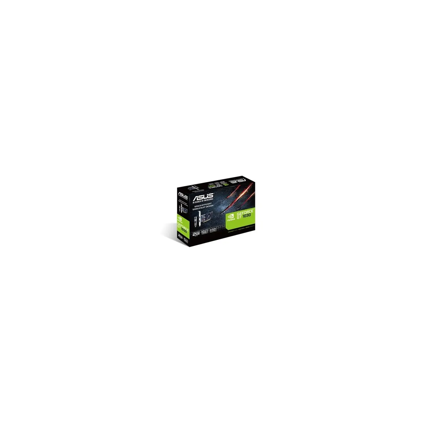 Asus | NVIDIA | 2 GB | GeForce GT 1030 | GDDR5 | HDMI ports quantity 1 | PCI Express 3.0 | Memory clock speed 6008 MHz | Process