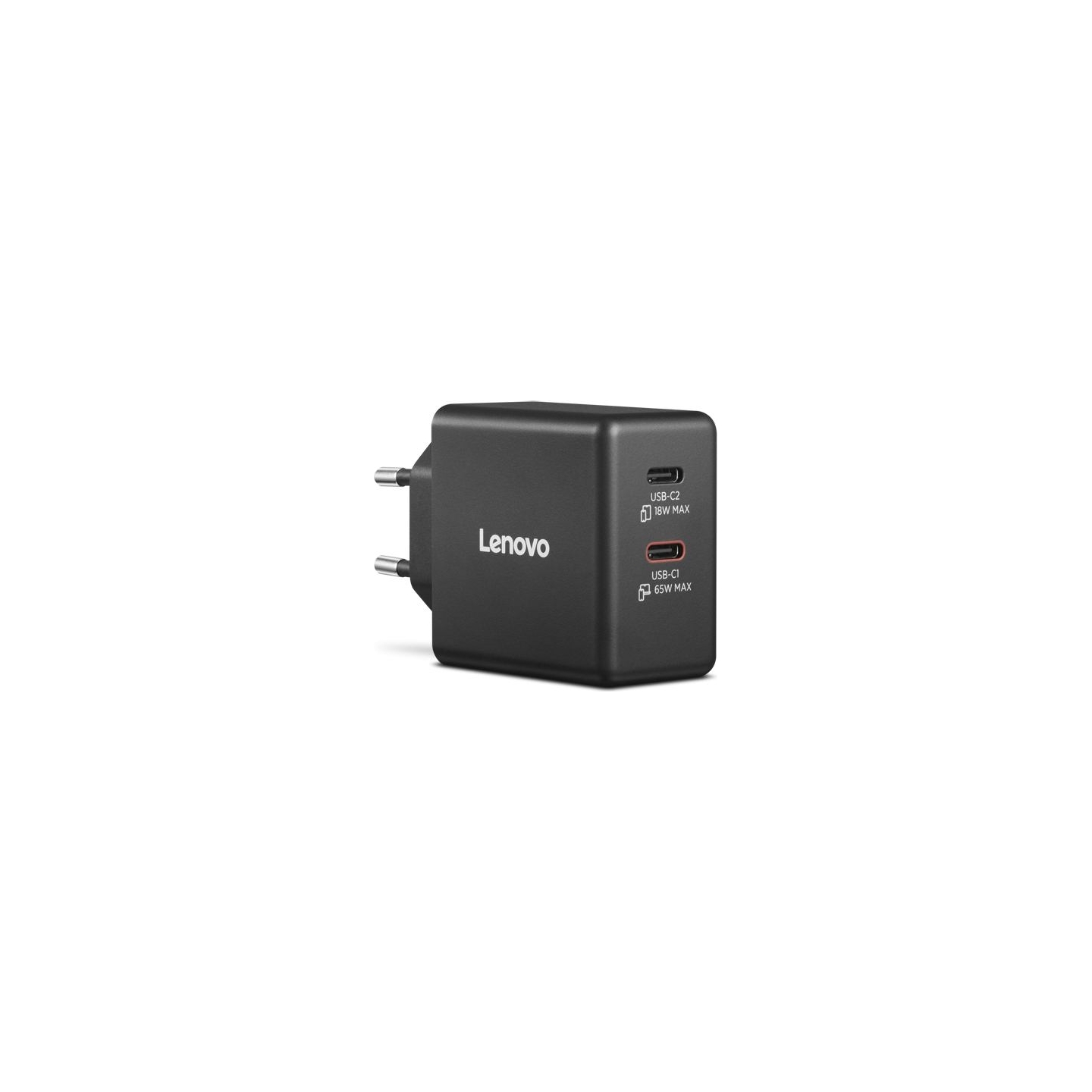 Lenovo Dual USB-C 65W GaN Charger