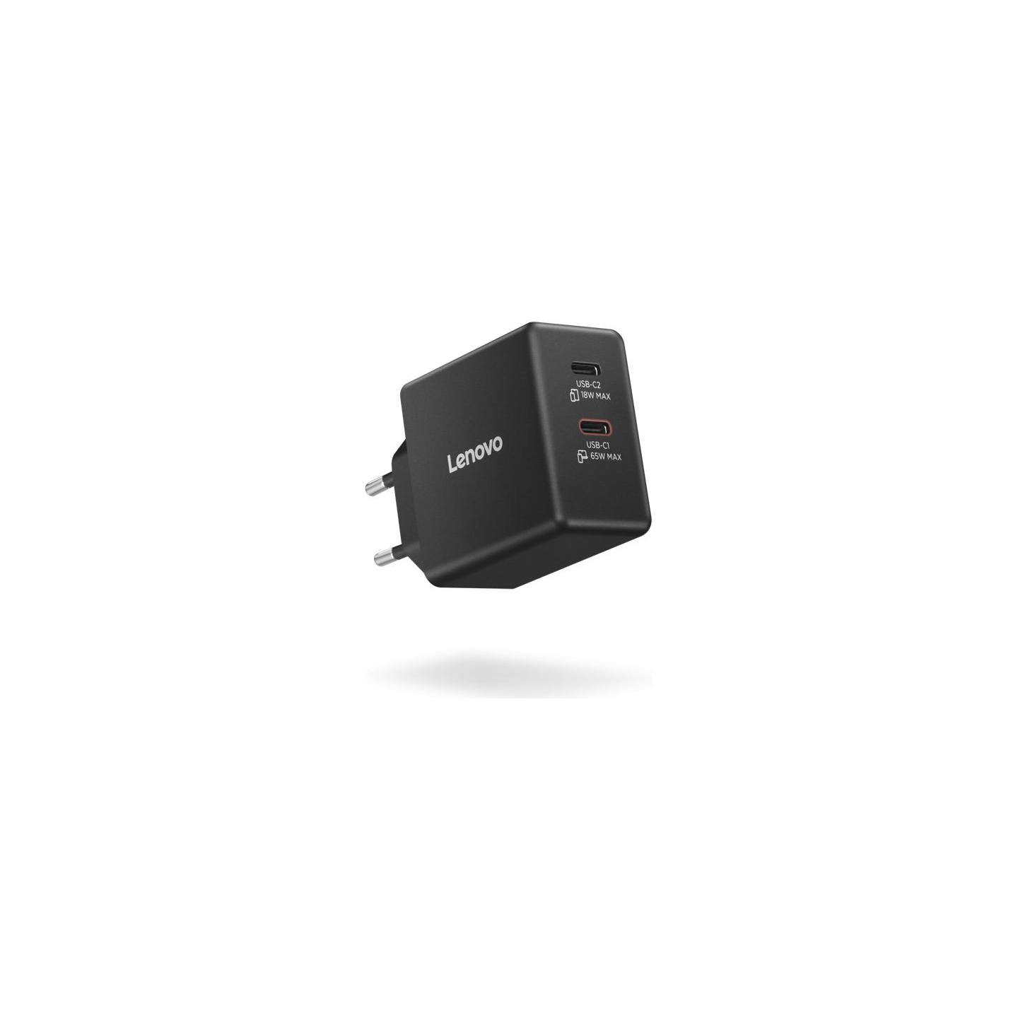 Lenovo Dual USB-C 65W GaN Charger