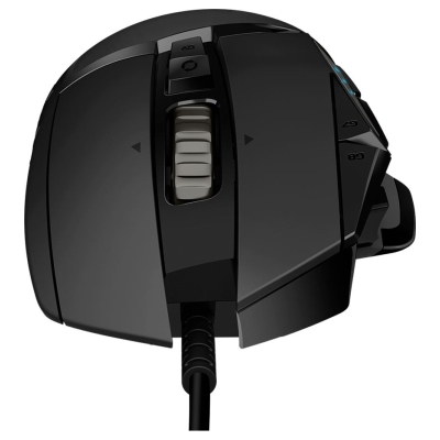 Logitech G502 Corded Gaming Mouse - HERO - BLACK - USB - EER2