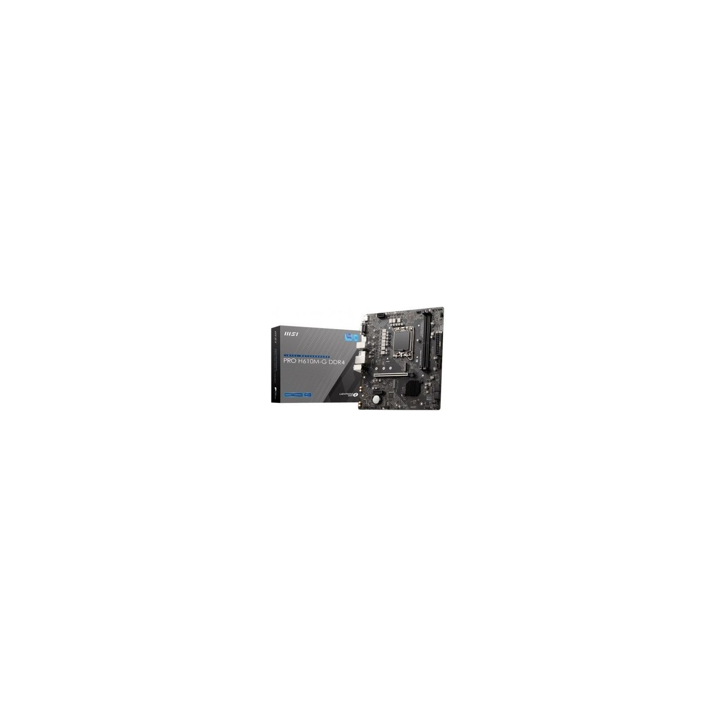MSI PRO H610M-G s1700 DDR4 DP/HDMI M.2 mATX