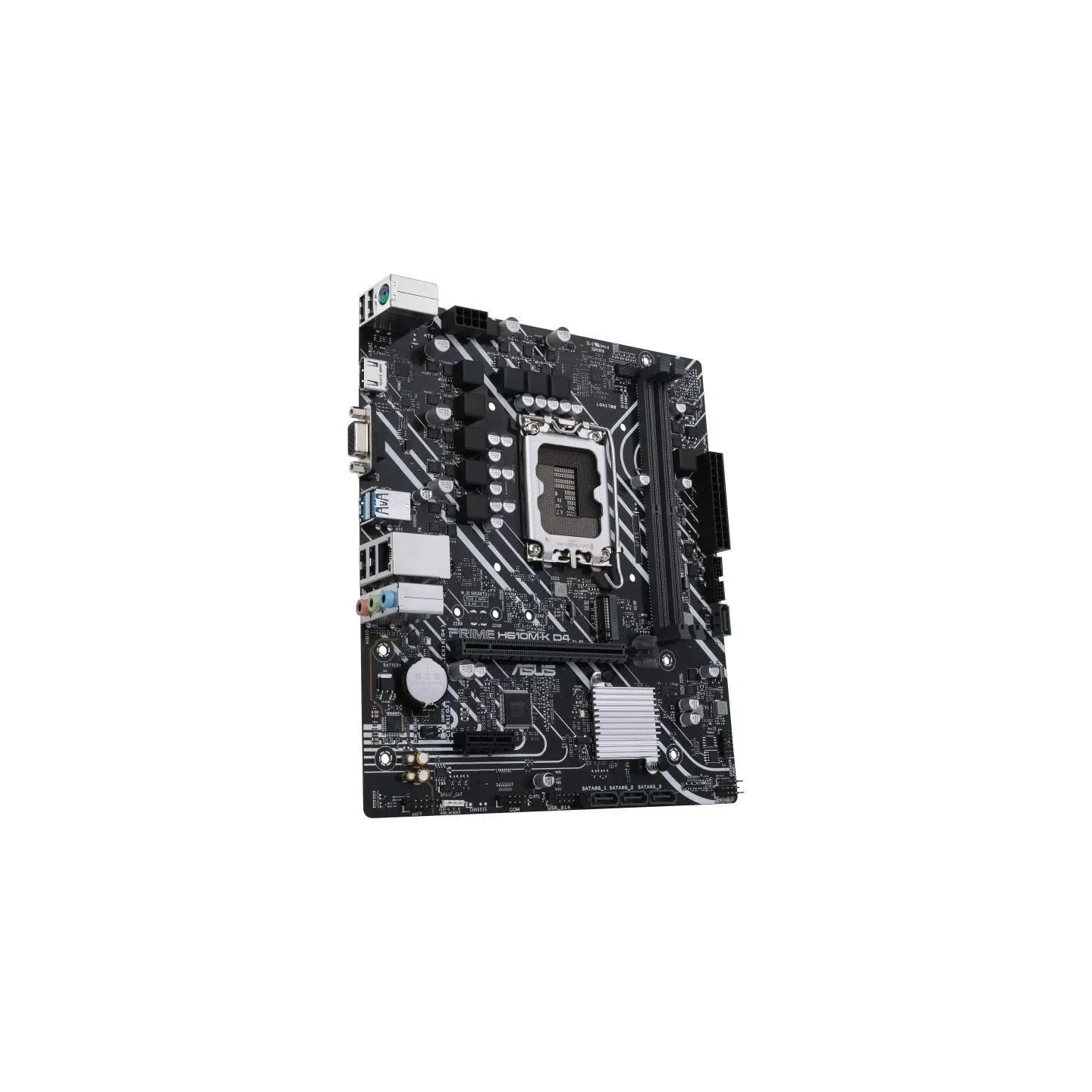Asus | PRIME H610M-K D4 | Processor family Intel | Processor socket  LGA1700 | DDR4 DIMM | Memory slots 2 | Supported hard disk 