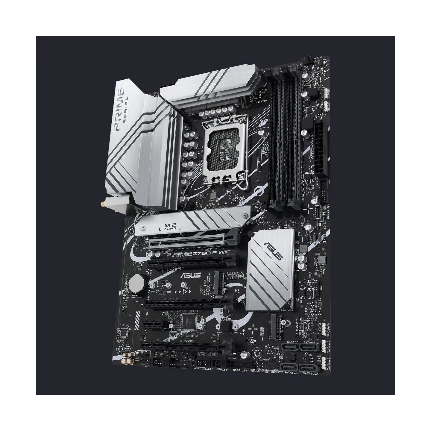 Asus | PRIME Z790-P WIFI | Processor family Intel | Processor socket LGA1700 | DDR5 | Supported hard disk drive interfaces SATA,