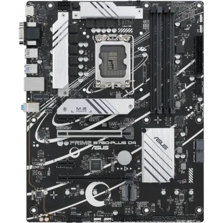 Asus | PRIME B760-PLUS D4 | Processor family Intel | Processor socket LGA1700 | DDR4 | Supported hard disk drive interfaces M.2,
