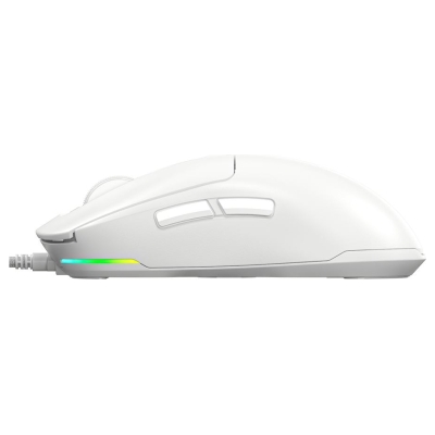 Lorgar MSA10, Ultralight Wired Gaming Mouse Advanced, white