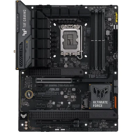 Asus | TUF GAMING Z790-PLUS WIFI | Processor family Intel | Processor socket LGA1700 | DDR5 | Supported hard disk drive interfac