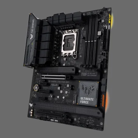 Asus | TUF GAMING Z790-PLUS WIFI | Processor family Intel | Processor socket LGA1700 | DDR5 | Supported hard disk drive interfac