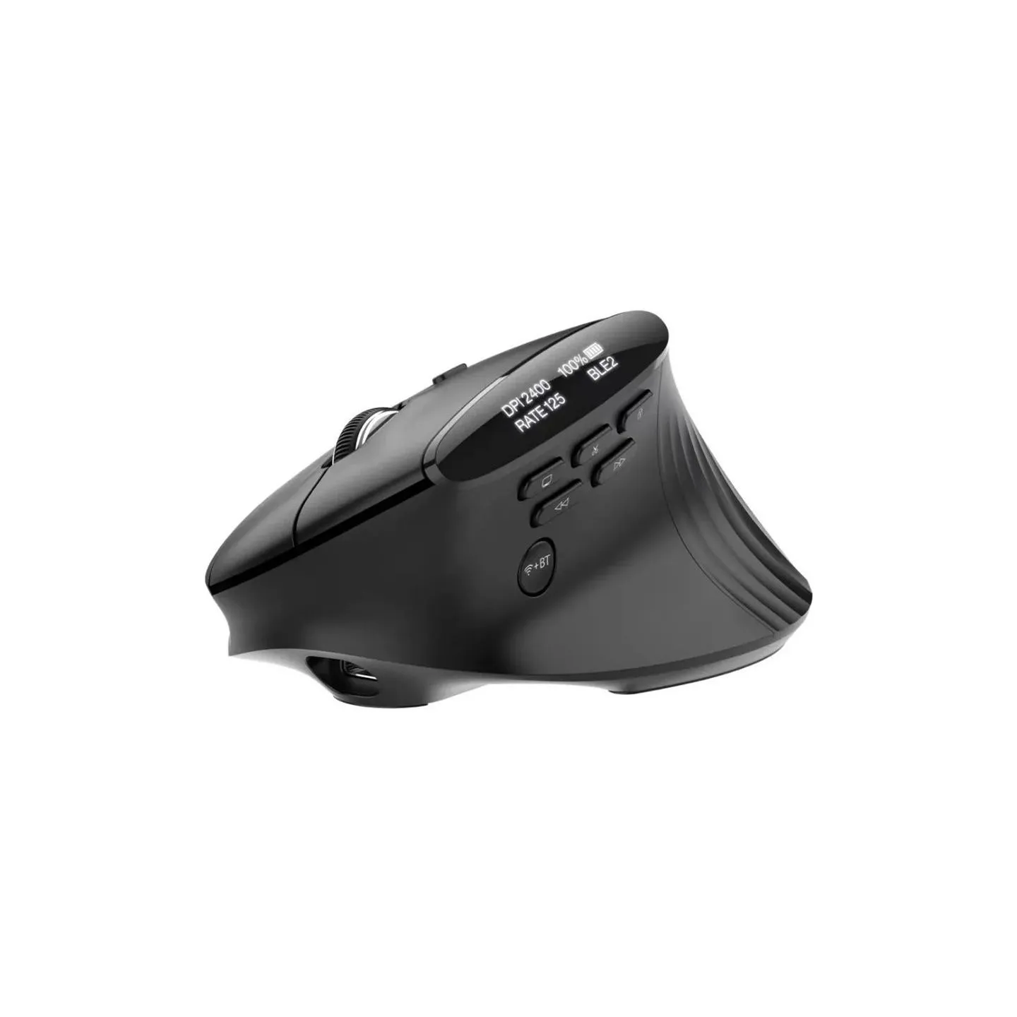 Acer Smart Fit Vertical Mouse, Retail pack | Wireless | Bluetooth | Black