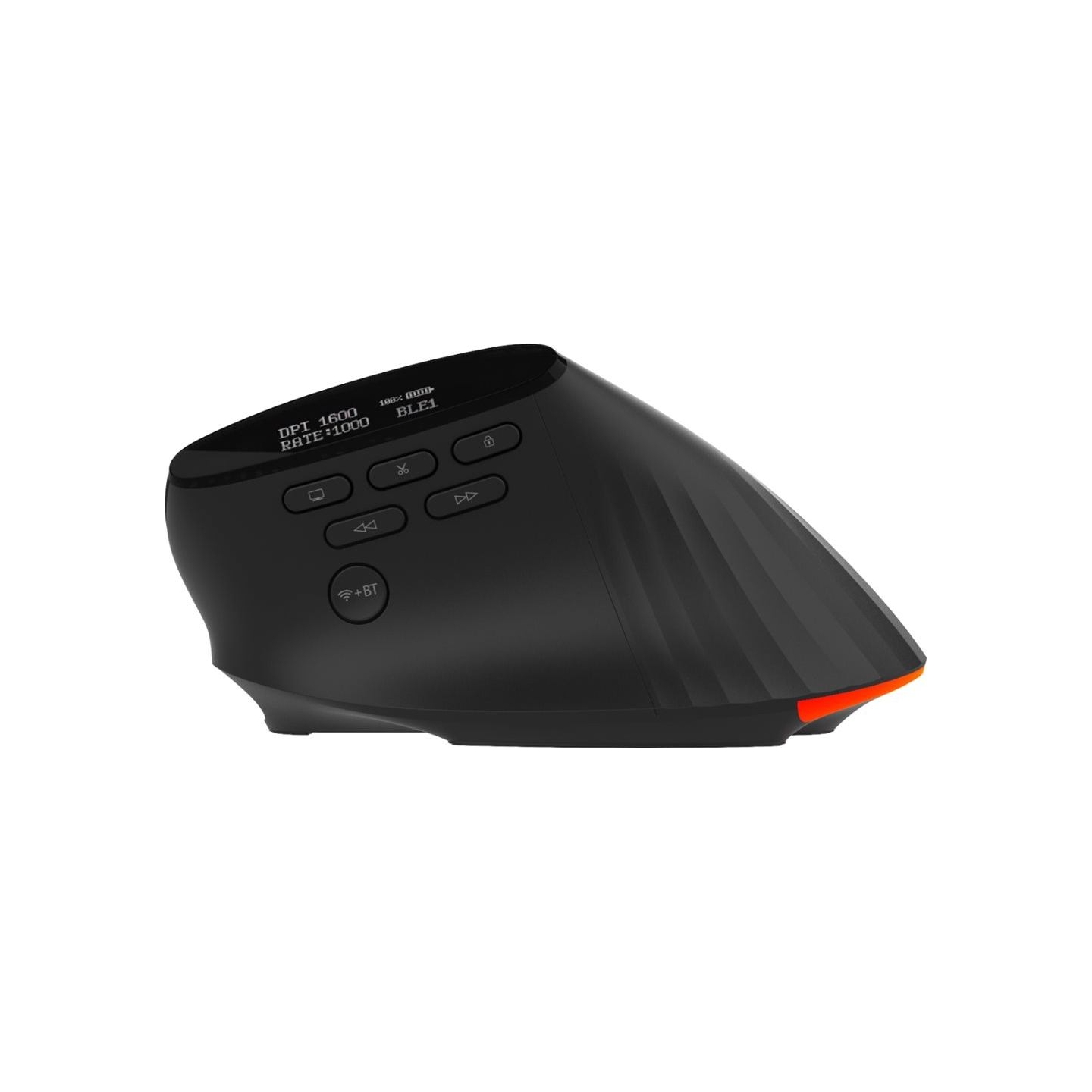 Acer Smart Fit Vertical Mouse, Retail pack | Wireless | Bluetooth | Black