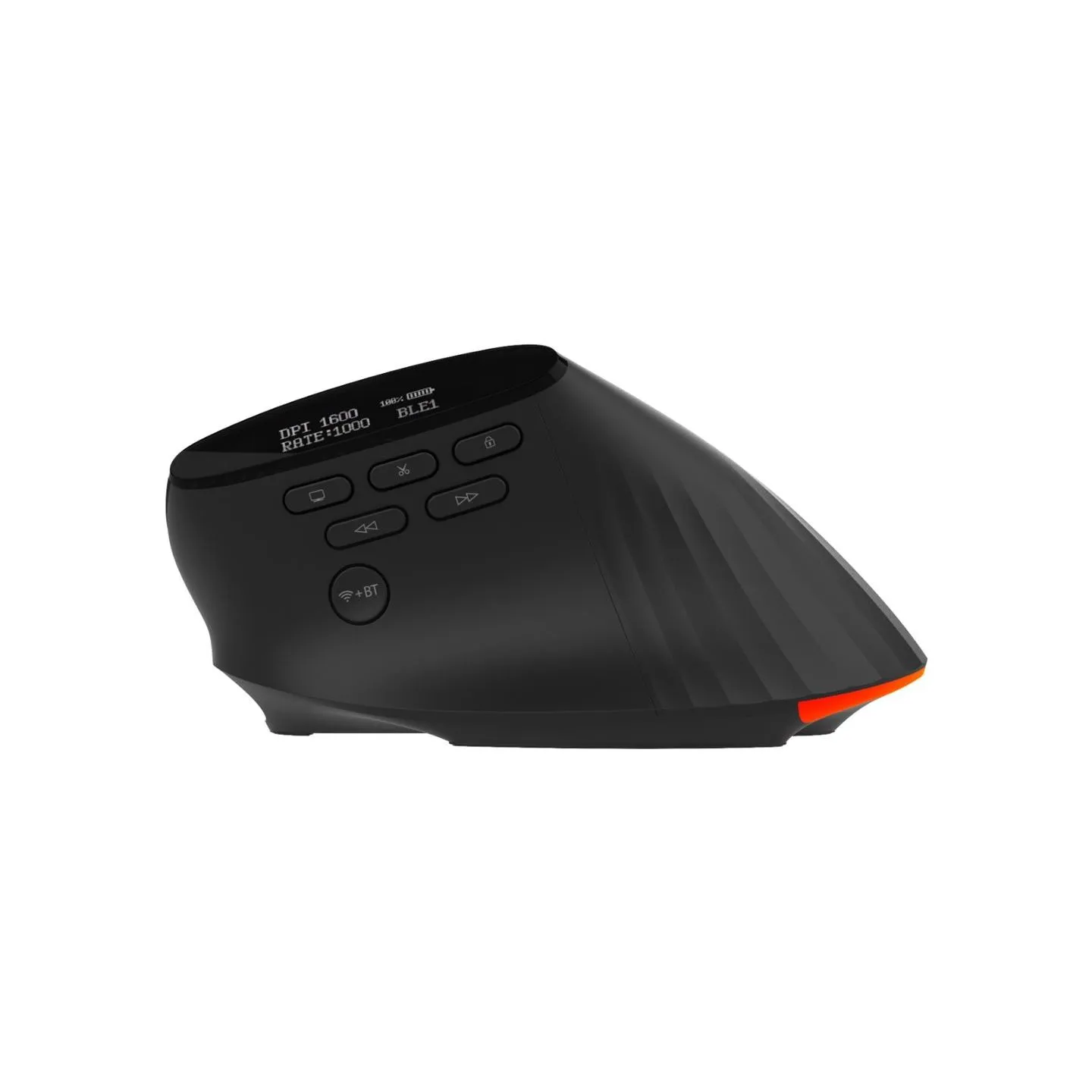 Acer Smart Fit Vertical Mouse, Retail pack | Wireless | Bluetooth | Black
