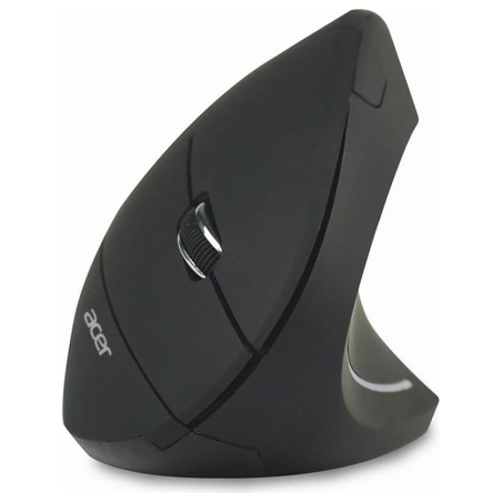Acer Vertical Ergonomic Mouse, Retail pack | Wireless | 2.4 GHz | Black