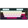 Lorgar KBP7075W, Wireless 75% Mechanical Gaming Keyboard Pro, Black/red, EN layout