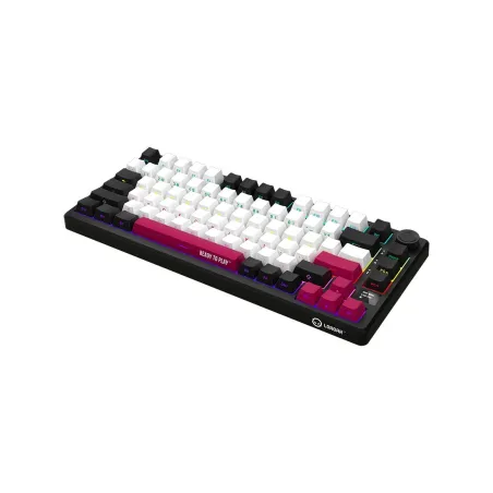 Lorgar KBP7075W, Wireless 75% Mechanical Gaming Keyboard Pro, Black/red, EN layout