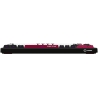 Lorgar KBP7075W, Wireless 75% Mechanical Gaming Keyboard Pro, Black/red, EN layout