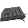 Natec | Keyboard | Nautilus NKL-1950 | Keyboard | Wired | US | Black