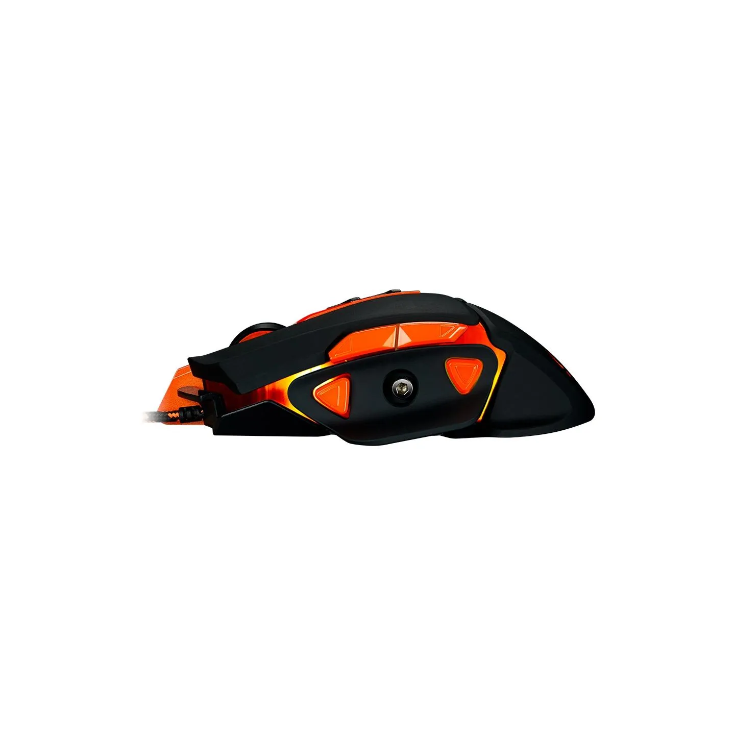 Canyon mouse Hazard GM-6 LED Wired Black Orange