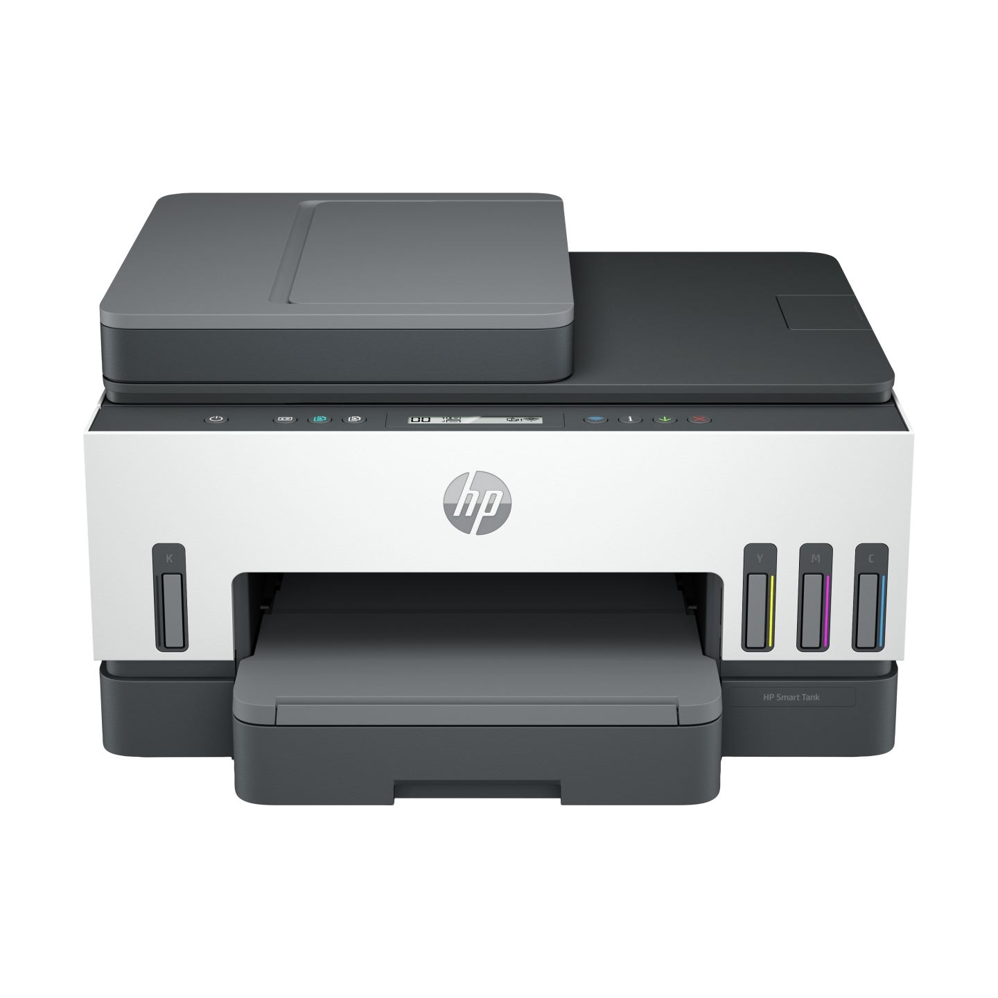 HP Smart Tank 750 AIO All-in-One Printer - A4 Color Ink, Print/Copy/Scan, Auto-Duplex, WiFi, 15ppm, 400-800 pages per month / 6U