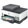 HP Smart Tank 750 AIO All-in-One Printer - A4 Color Ink, Print/Copy/Scan, Auto-Duplex, WiFi, 15ppm, 400-800 pages per month / 6U