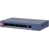 Dahua Switch|DAHUA|CS4009-8ET1GT-60|Switch type Managed|Switch layer L2|9xRJ-45 ports|RJ-45 Ports Type Gigabit Ethernet (10/100/