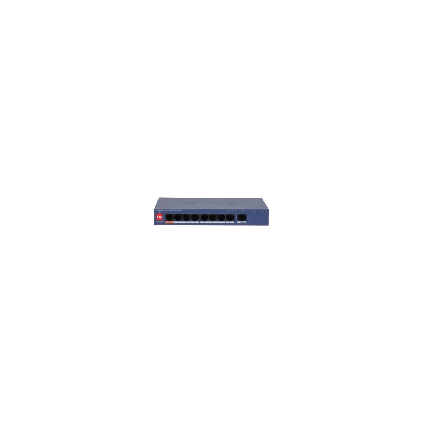 Dahua Switch|DAHUA|CS4009-8ET1GT-60|Switch type Managed|Switch layer L2|9xRJ-45 ports|RJ-45 Ports Type Gigabit Ethernet (10/100/