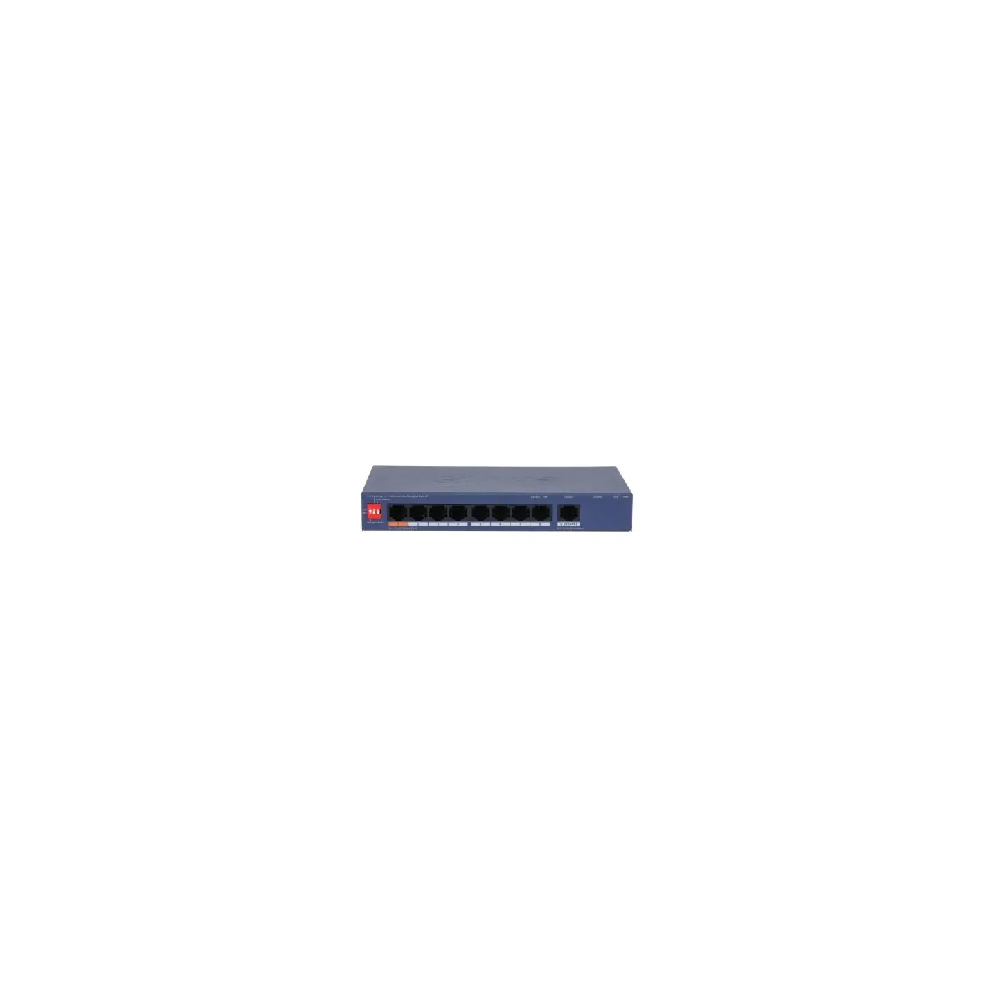 Dahua Switch|DAHUA|CS4009-8ET1GT-60|Switch type Managed|Switch layer L2|9xRJ-45 ports|RJ-45 Ports Type Gigabit Ethernet (10/100/