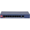 Dahua Switch|DAHUA|CS4009-8ET1GT-60|Switch type Managed|Switch layer L2|9xRJ-45 ports|RJ-45 Ports Type Gigabit Ethernet (10/100/