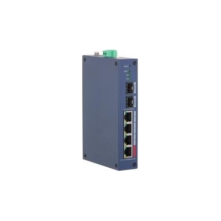 Dahua Switch|DAHUA|CHS4206-4ET-90|Switch type Managed|Switch layer L2|Form factor Desktop|4xRJ-45 ports|RJ-45 Ports Type Fast Et