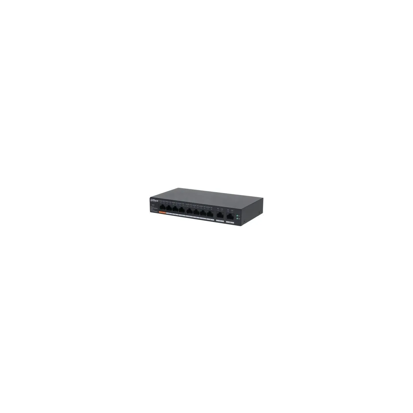 Dahua Switch|DAHUA|CS4010-8GT-60|Switch type Managed|Switch layer L2|Form factor Desktop/Wall-Mounting|10xRJ-45 ports|RJ-45 Port