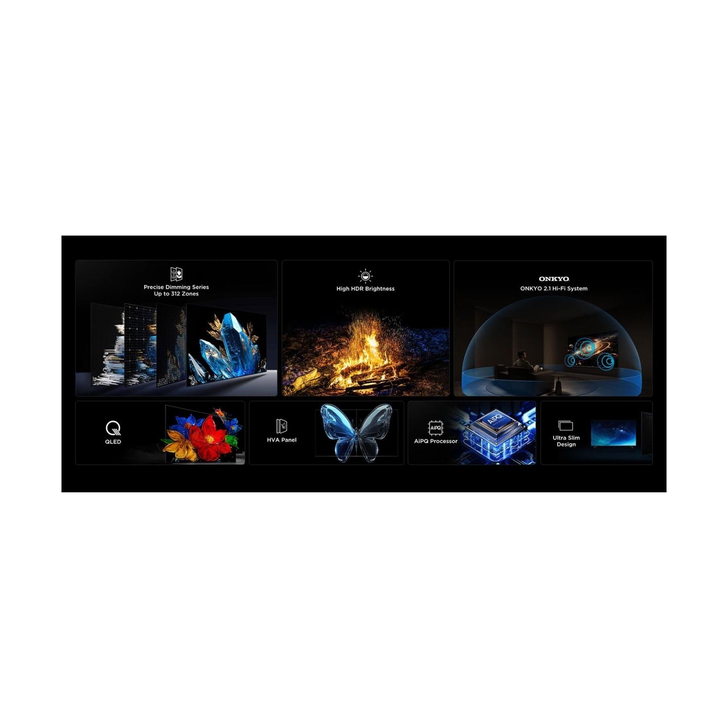TCL TV Set|TCL|75 "|4K Ultra HD|3840 x 2160 pixels|Flat|16:9|QD-Mini LED|75Q6C