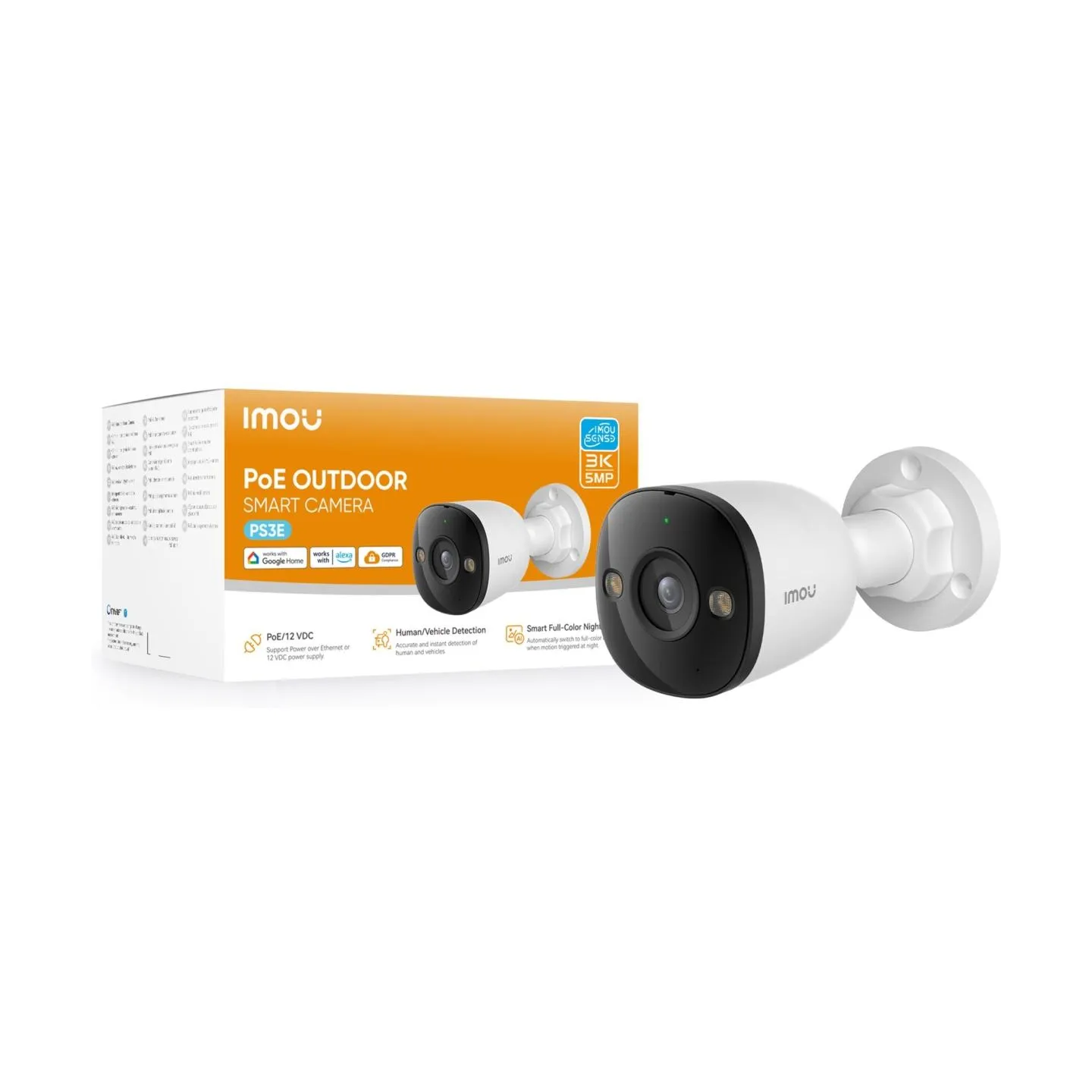 Imou NET CAMERA PS3E 5MP POE/IPC-PS3EP-5M0 IMOU