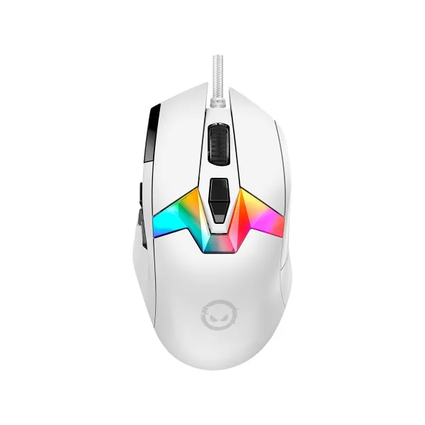 Lorgar MSP80, 8000 Hz Gaming Mouse Pro, White