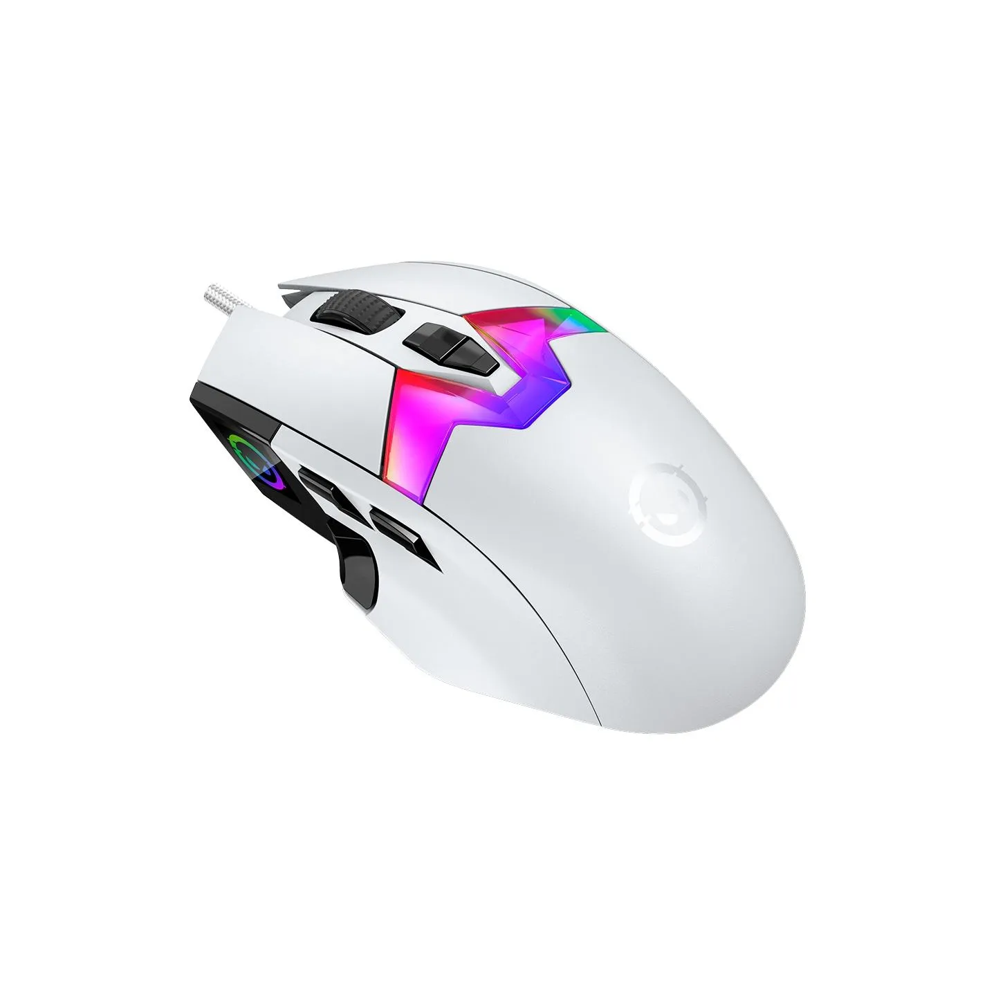 Lorgar MSP80, 8000 Hz Gaming Mouse Pro, White
