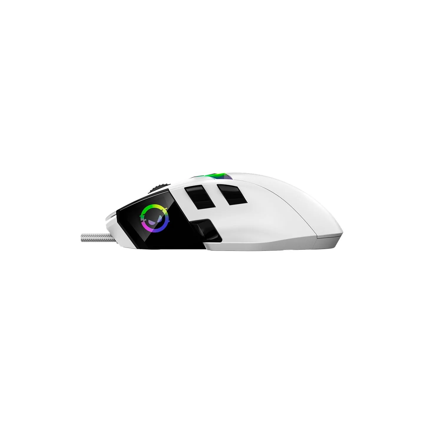 Lorgar MSP80, 8000 Hz Gaming Mouse Pro, White
