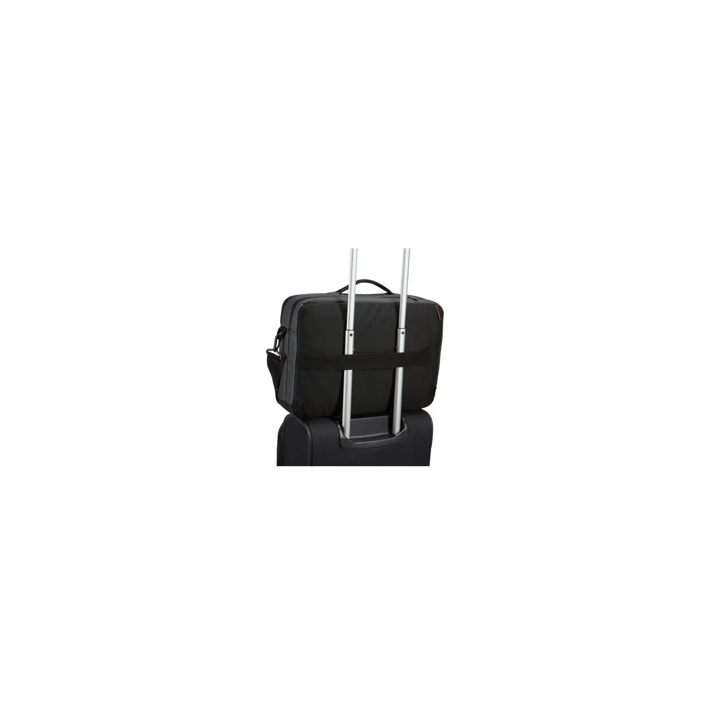 Case Logic | Era Hybrid Briefcase | Fits up to size 15.6 " | Messenger - Briefcase/Backpack | Shoulder strap | Obsidian