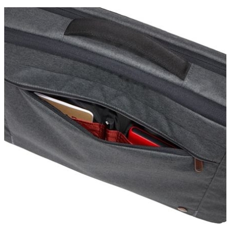 Case Logic | Era Hybrid Briefcase | Fits up to size 15.6 " | Messenger - Briefcase/Backpack | Shoulder strap | Obsidian