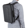 Case Logic | Era Hybrid Briefcase | Fits up to size 15.6 " | Messenger - Briefcase/Backpack | Shoulder strap | Obsidian