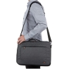 Case Logic | Era Hybrid Briefcase | Fits up to size 15.6 " | Messenger - Briefcase/Backpack | Shoulder strap | Obsidian